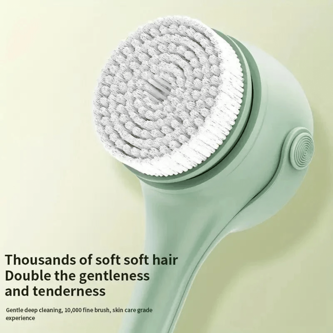 DermaRinse™ – Dermatologist-Inspired Electric Shower Brush