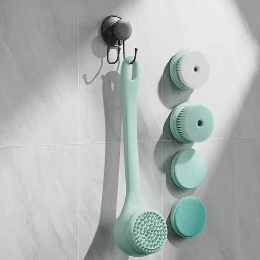 DermaRinse™ – Dermatologist-Inspired Electric Shower Brush