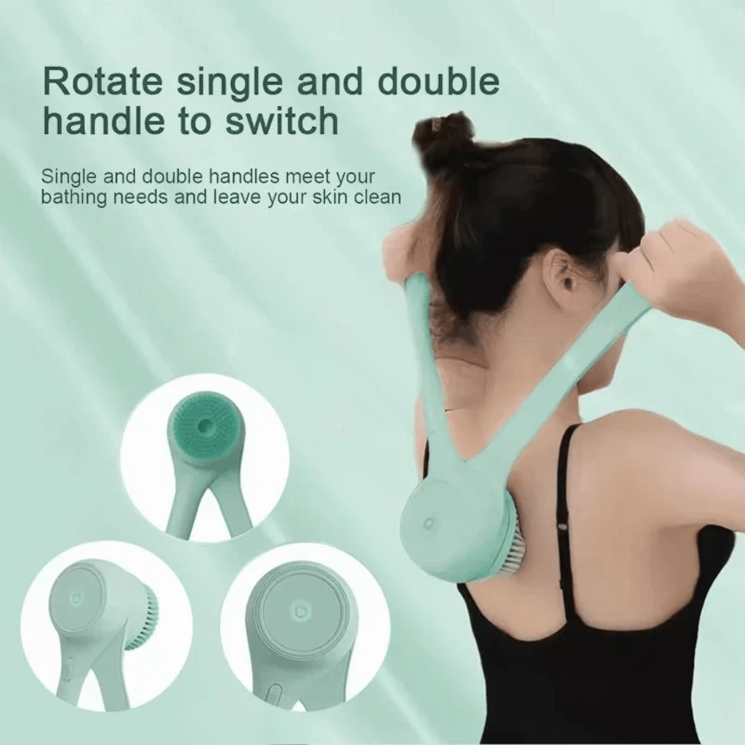 DermaRinse™ – Dermatologist-Inspired Electric Shower Brush