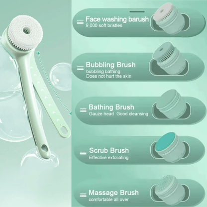 DermaRinse™ – Dermatologist-Inspired Electric Shower Brush