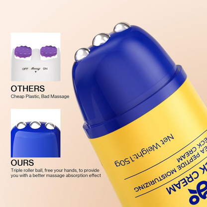 Tidiyo Neck Firming Cream with Roller