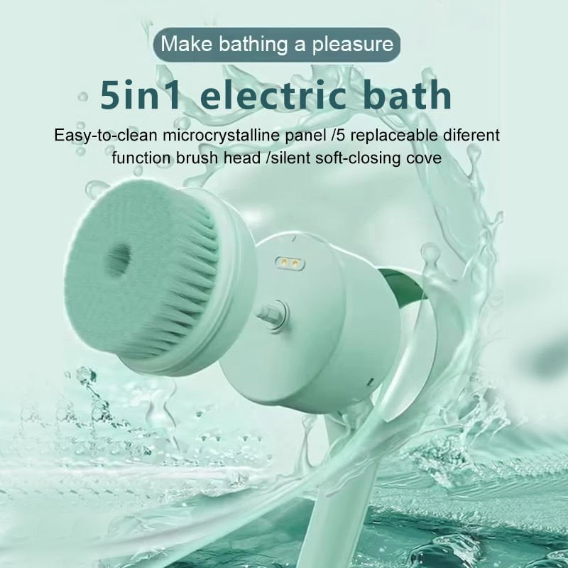 DermaRinse™ – Dermatologist-Inspired Electric Shower Brush